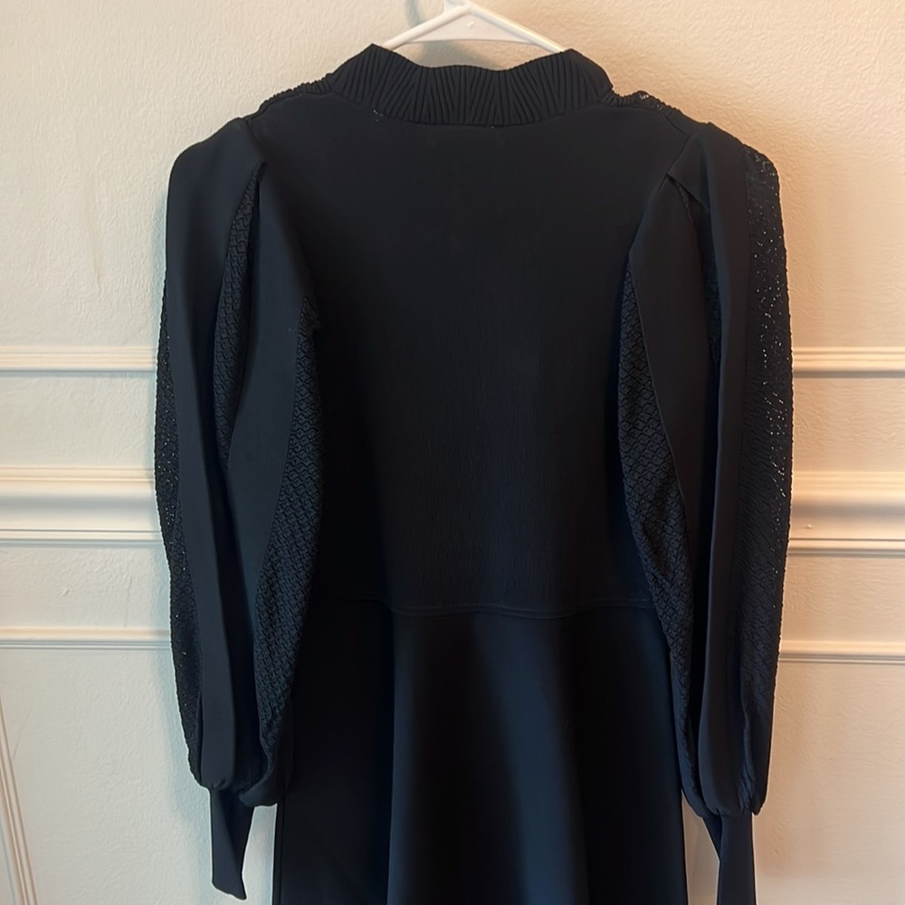Sandro Black Long Sleeve Dress - Picture 7 of 11